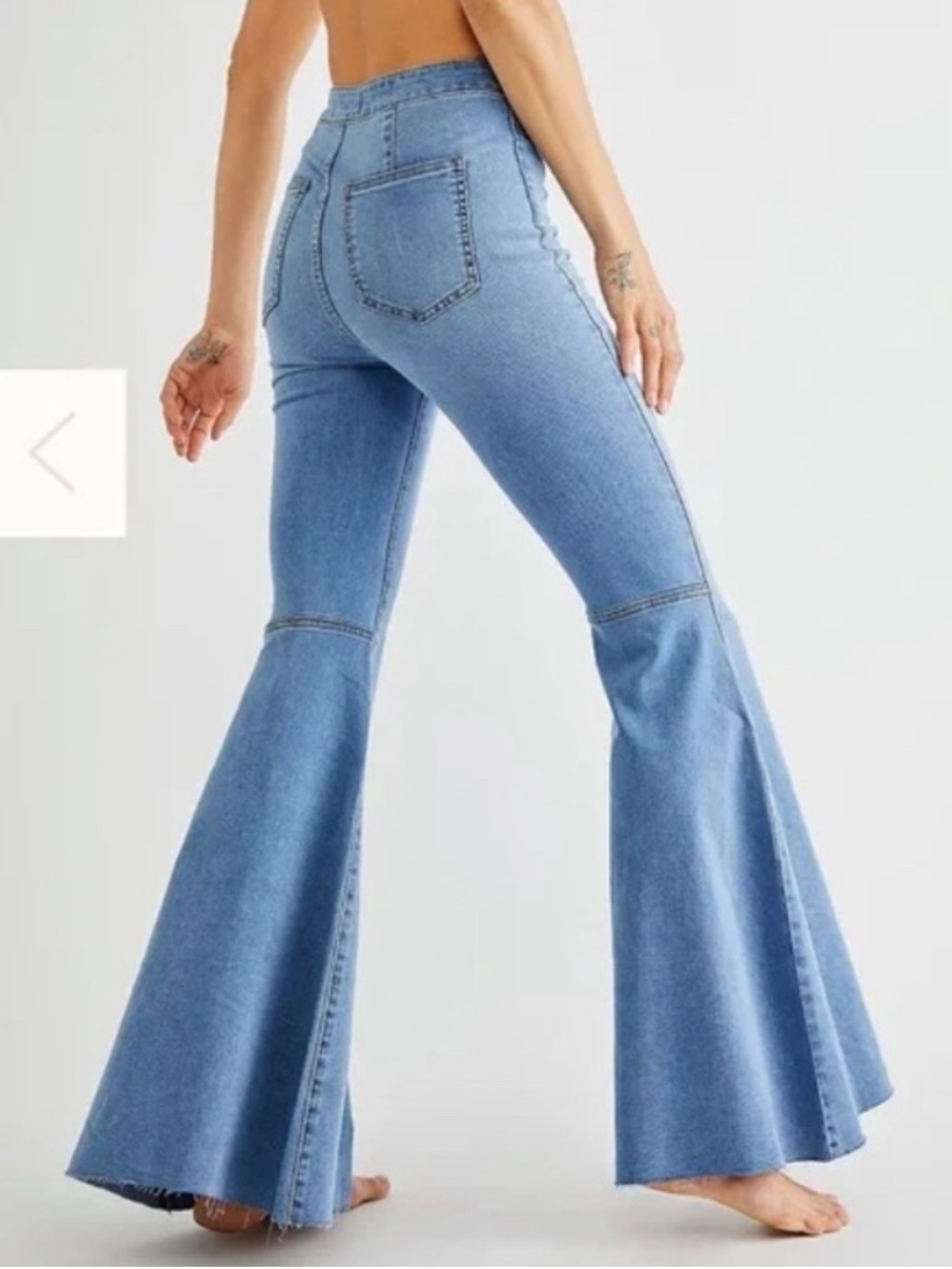 Free People Just Float On Flare Jeans